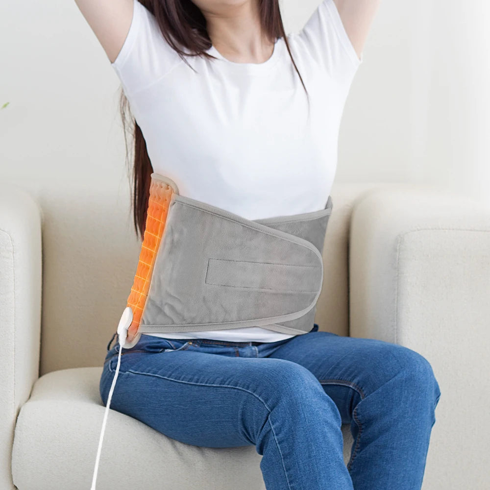 Electric Heated Waist and Back Heating Pad with Adjustable Settings - 7