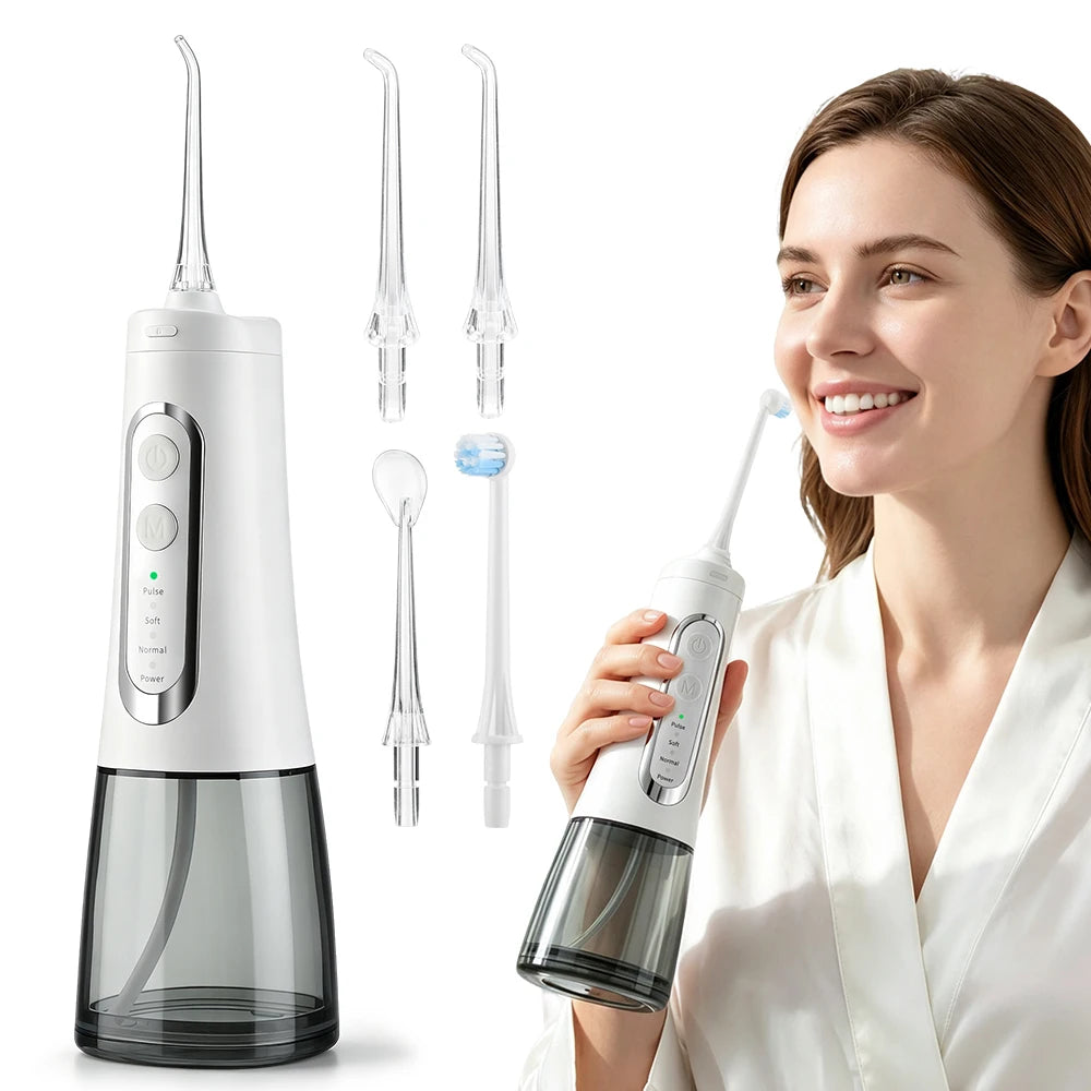 Cordless Water Dental Flosser for Teeth and Braces Cleaning
