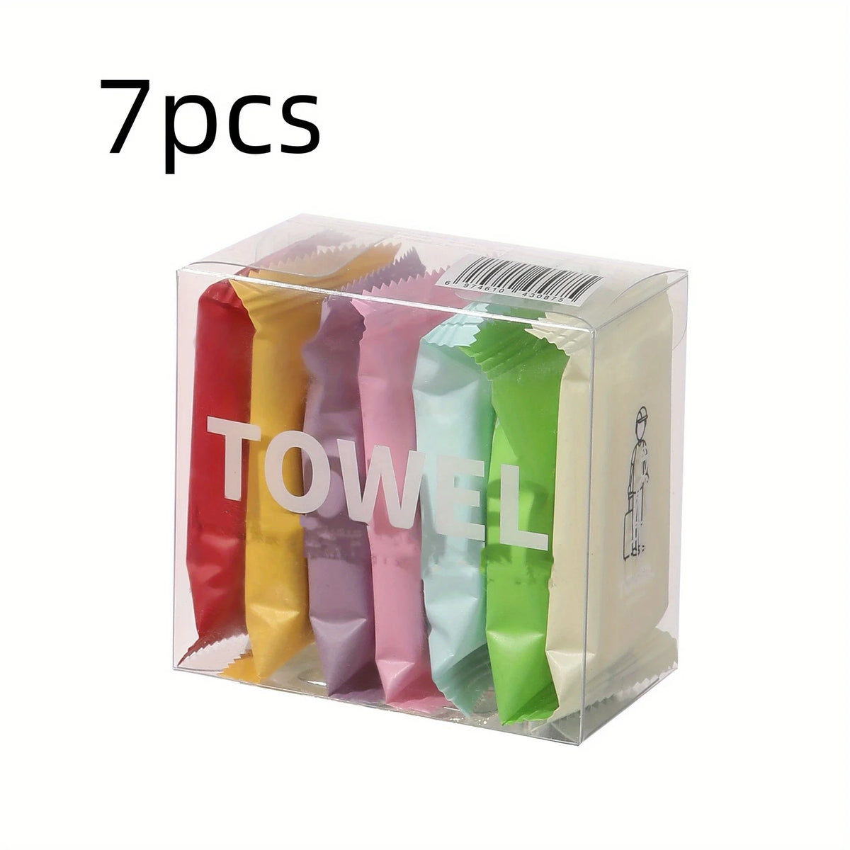 Portable Compressed Disposable Travel Face Towels