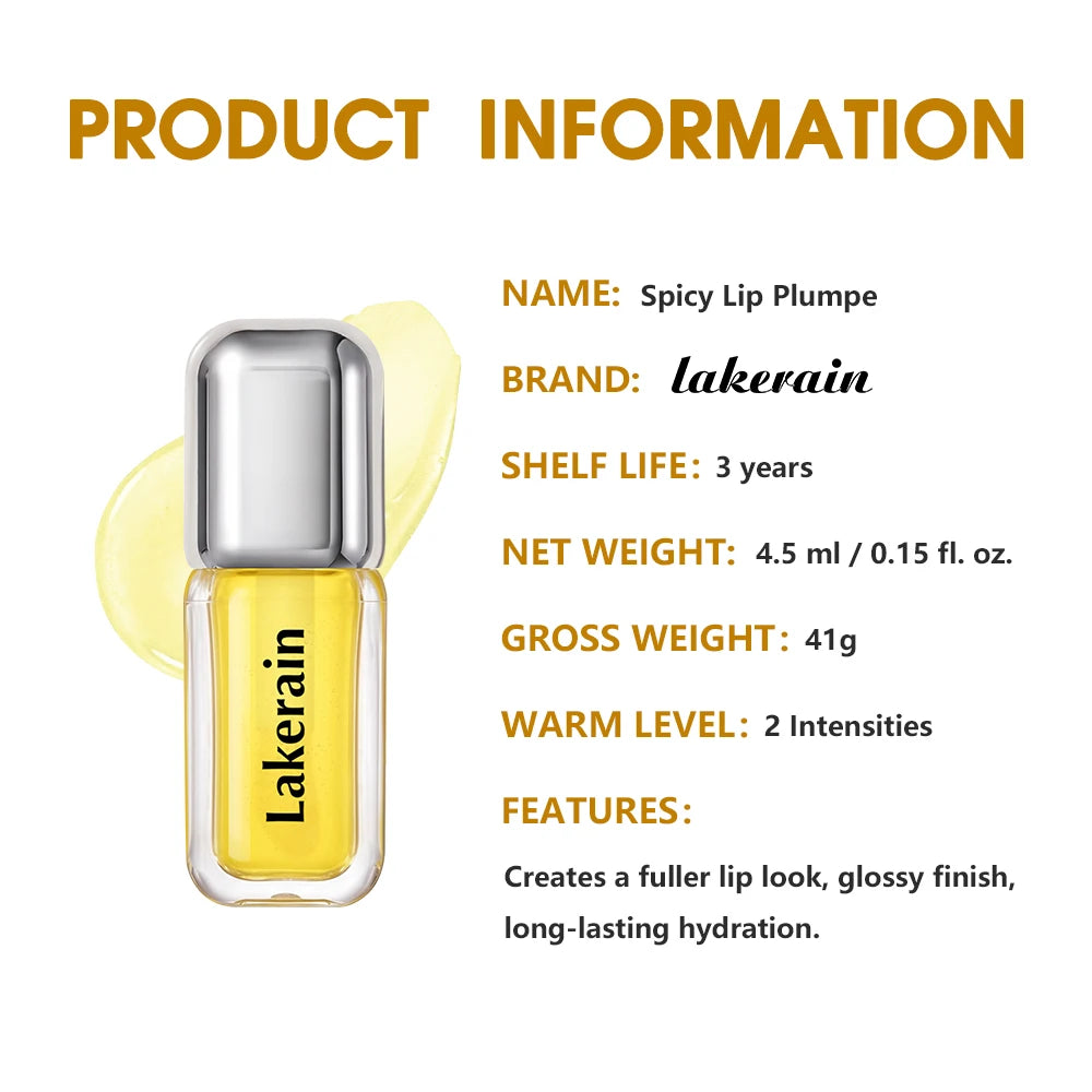 Spicy Tingle High-Shine Lip Plumper Serum