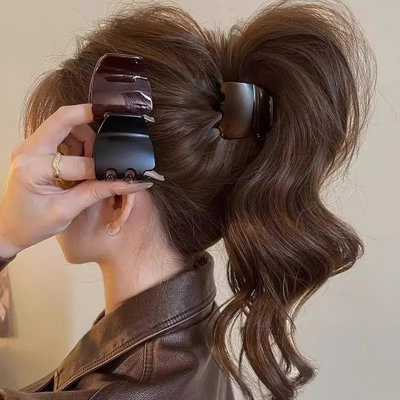 High Ponytail Volumizing Hair Claw Clip - 3
