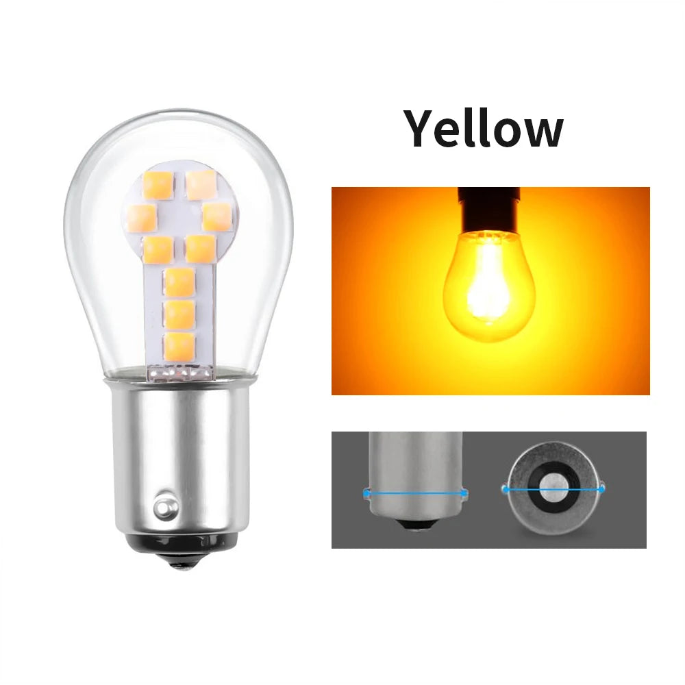 Bright LED Replacement Car Signal and Brake Light Bulb