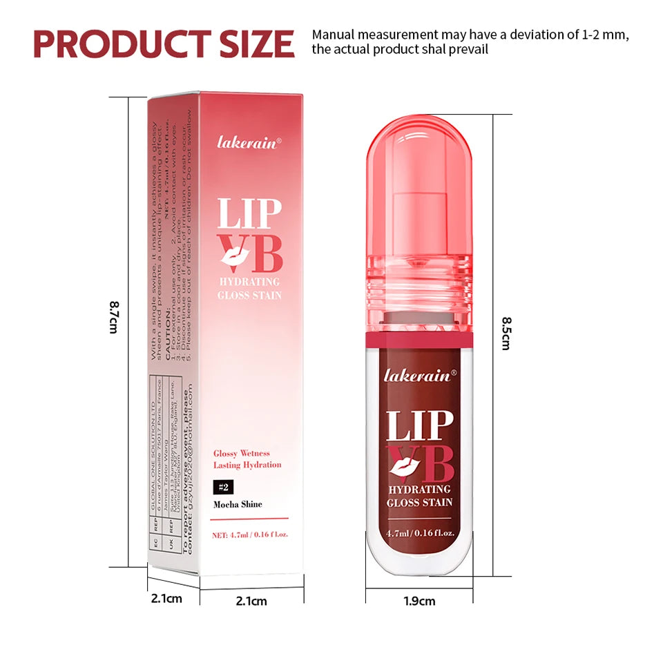Hydrating Long-Lasting Lip Gloss Stain - 14