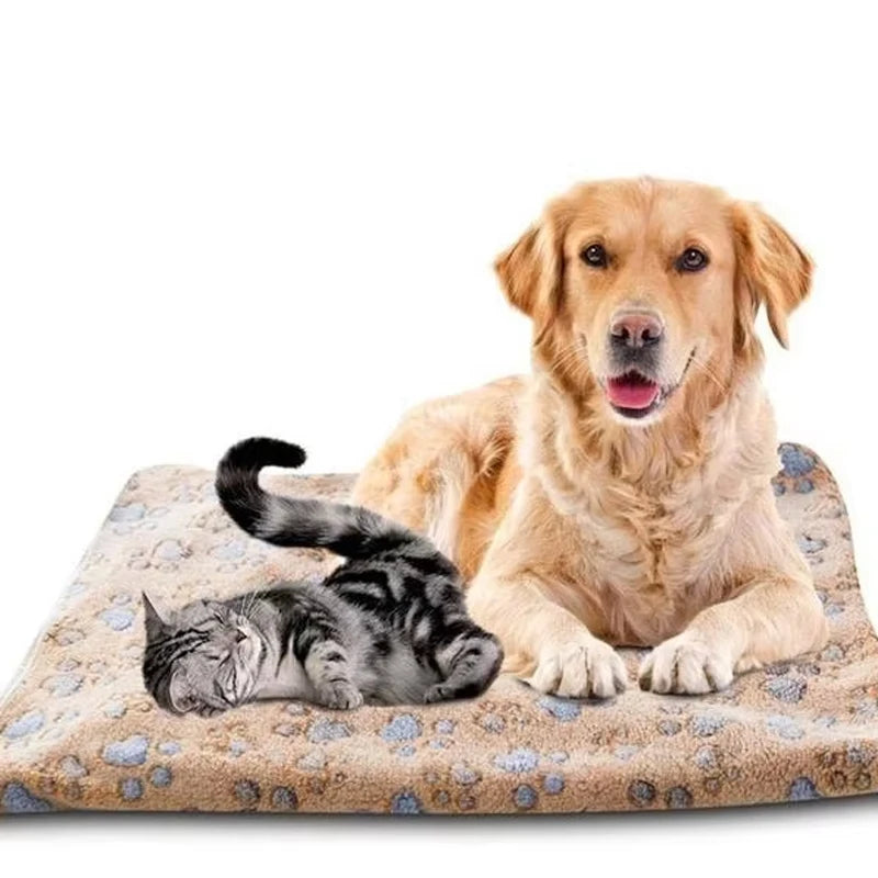 Soft Fluffy Fleece Pet Blanket for Dogs and Cats - 3