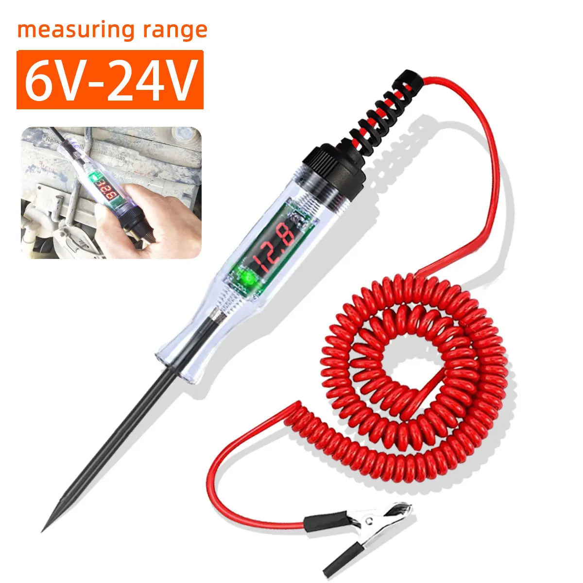 Digital Automotive Circuit Tester for Electrical Diagnostics
