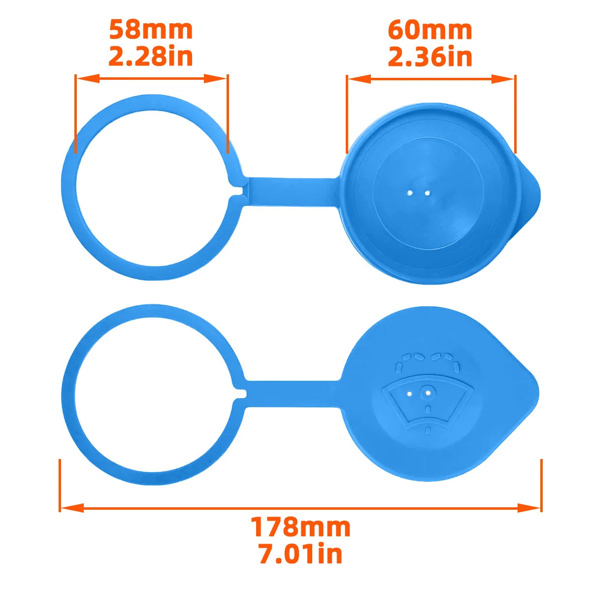 Windshield Washer Reservoir Cap for Honda Jazz CR-V and HR-V
