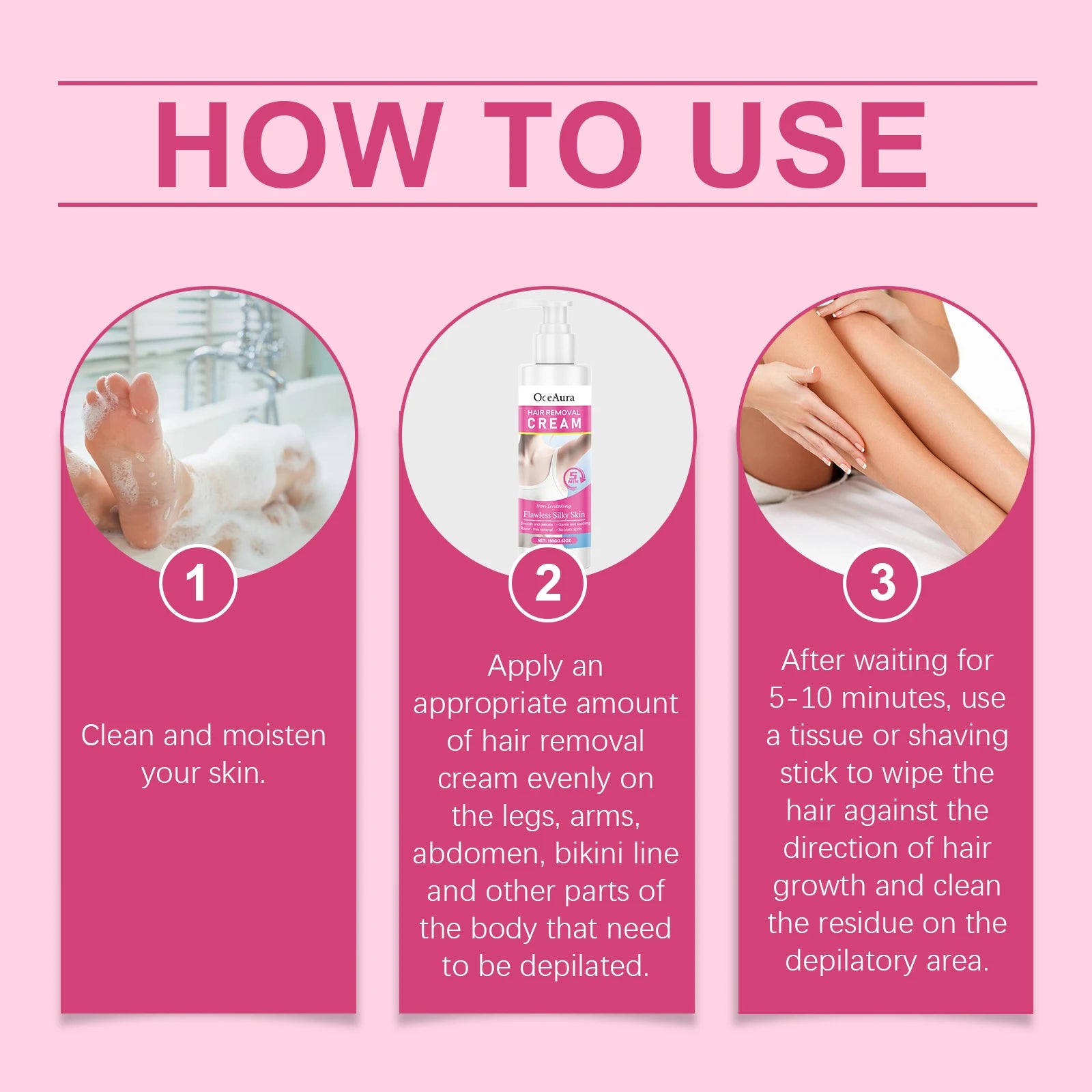 Gentle Hair Removal Cream for Full Body - 13