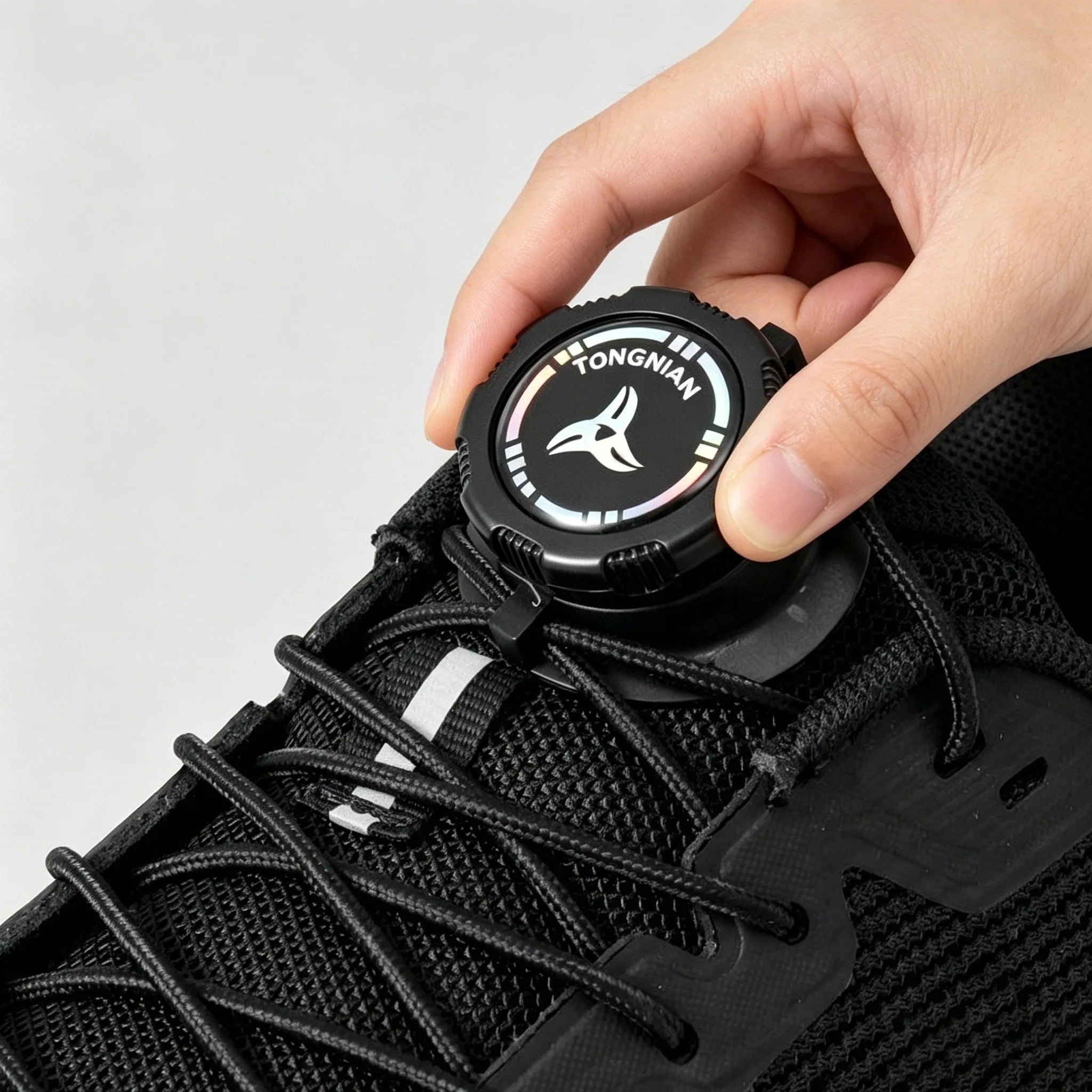 Quick-Release Swivel Dial No-Tie Shoelaces for Sneakers - 5