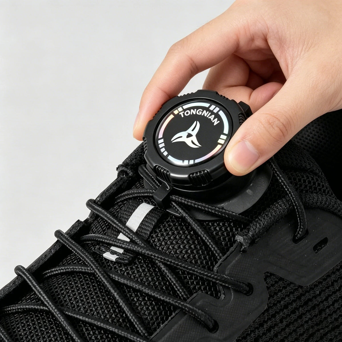 Quick-Release Swivel Dial No-Tie Shoelaces for Sneakers