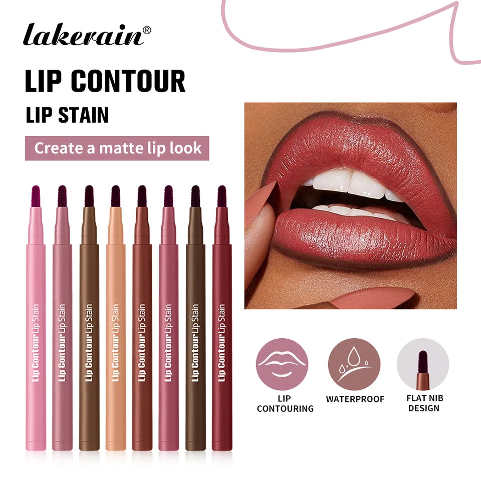 Waterproof Long-Lasting Felt-Tip Lip Liner Stain - 20