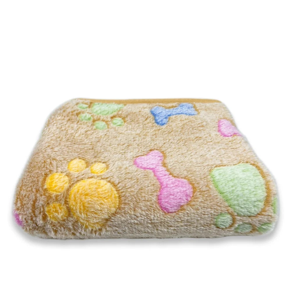 Soft Fluffy Fleece Pet Blanket for Dogs and Cats - 18
