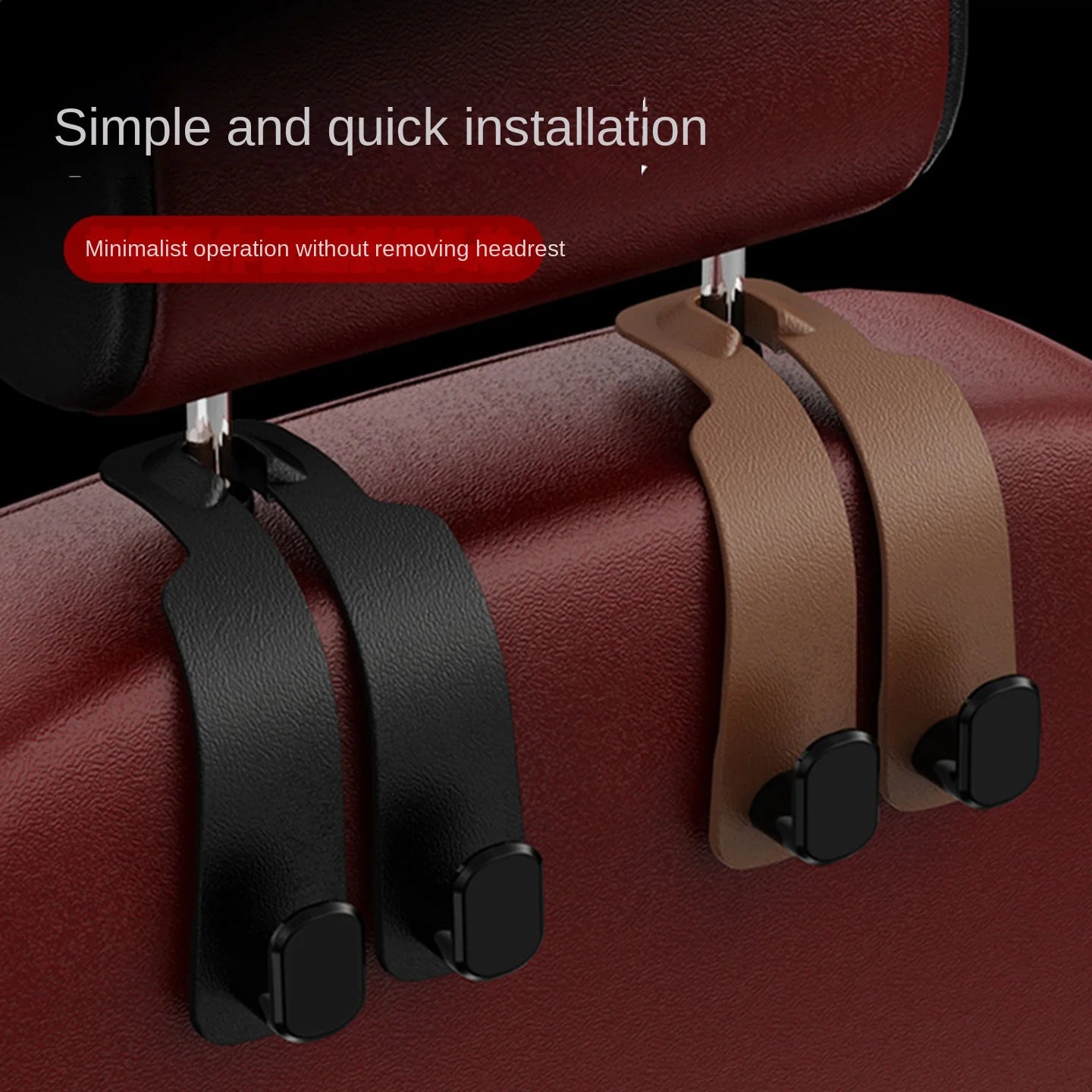 Universal Car Seat Back Storage Hook - 3