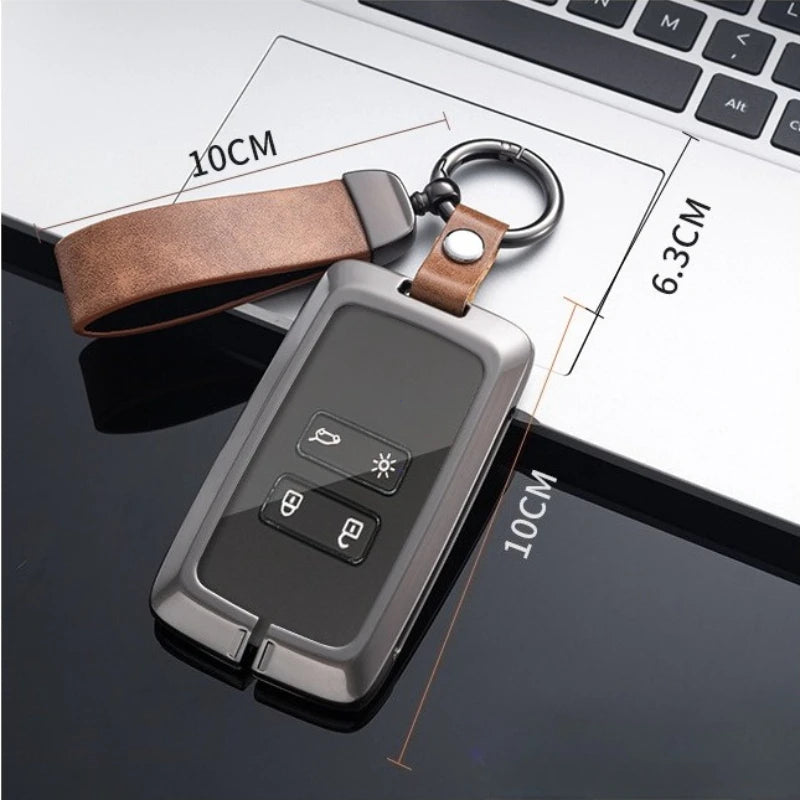 Leather Protective Car Key Case Cover - 3