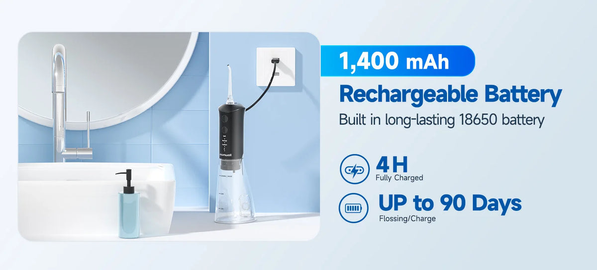 Electric Nasal Irrigation and Water Flosser Combo Kit