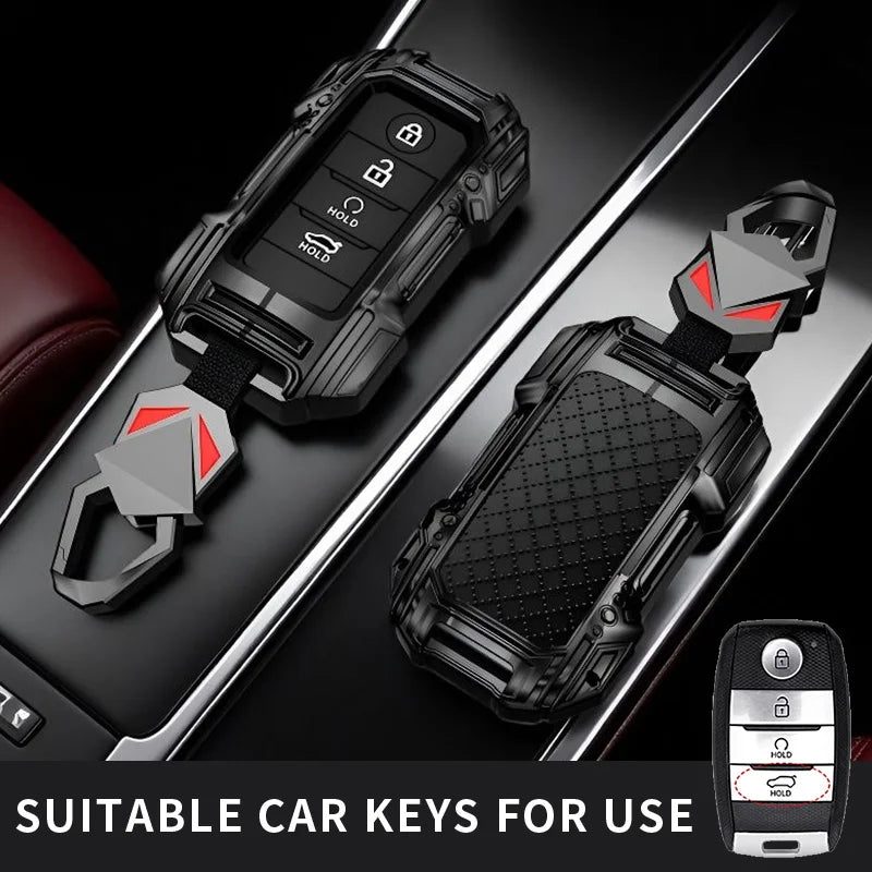Protective Zinc Alloy Car Remote Key Fob Cover Case