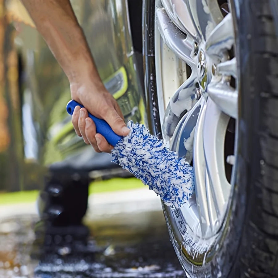 Microfiber Car Wheel and Rim Cleaning Brush - 3