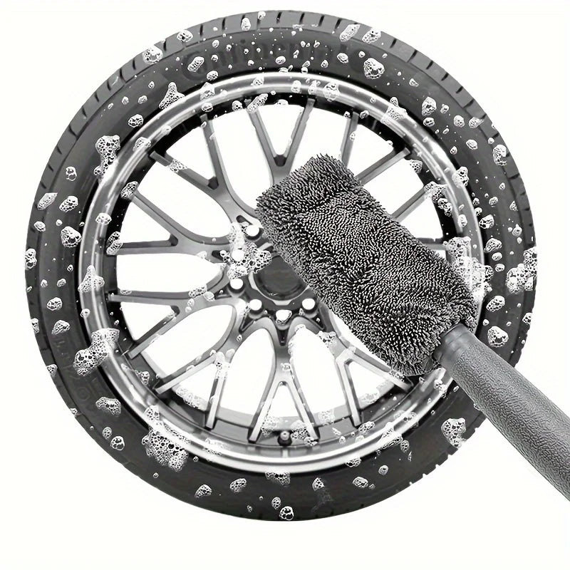 Microfiber Car Wheel and Rim Cleaning Brush - 6