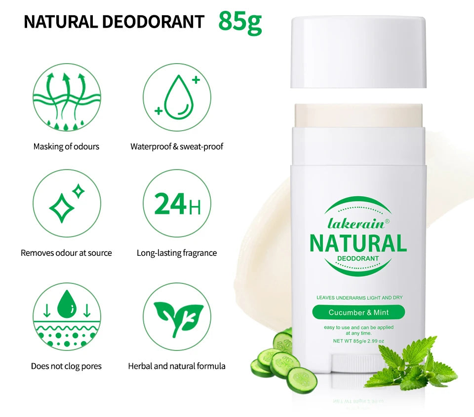 Long-Lasting Natural Solid Deodorant Stick for Freshness - 8