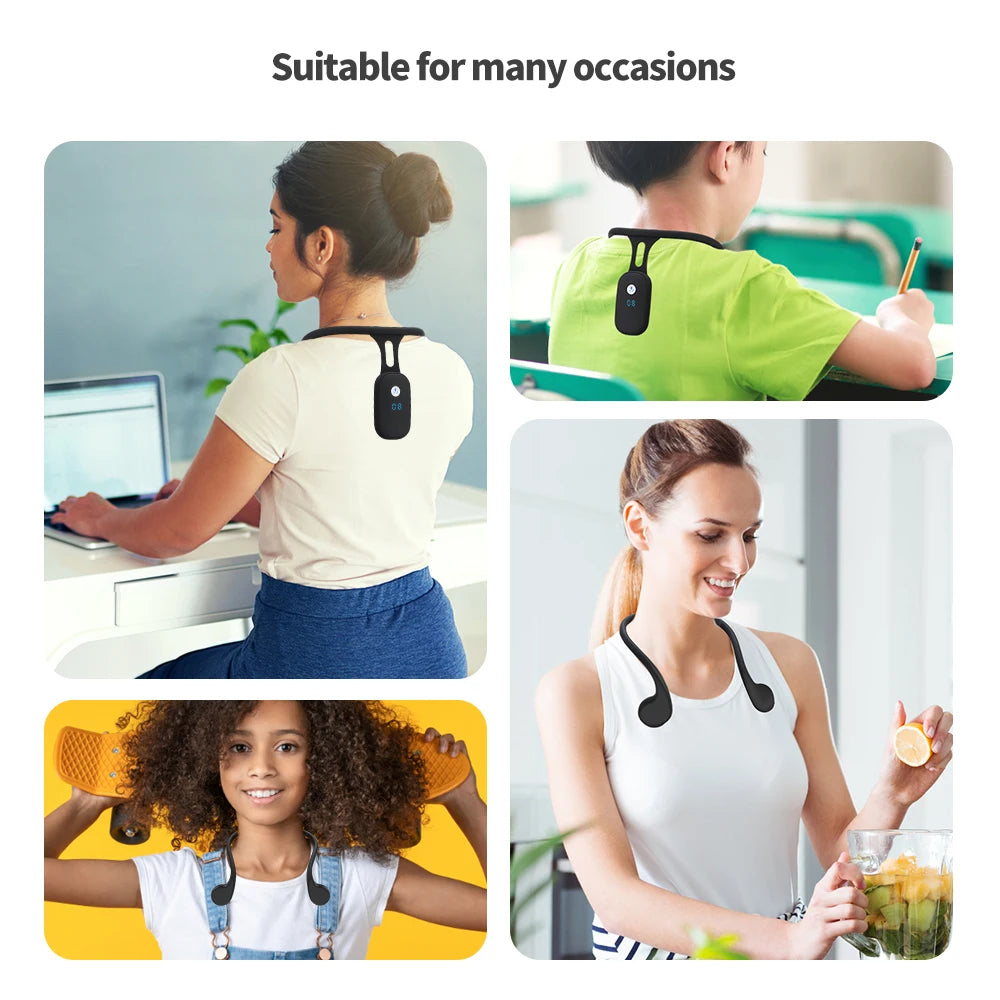 Intelligent Vibration Posture Corrector with LCD Display - 6