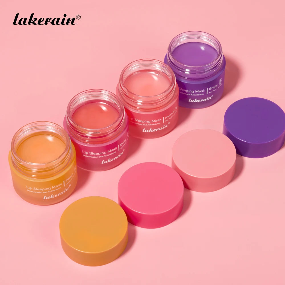 Moisturizing Lip Balm and Overnight Sleeping Mask Set
