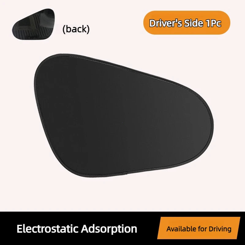 Foldable Electrostatic Car Window Sun Shade for UV Protection - 28