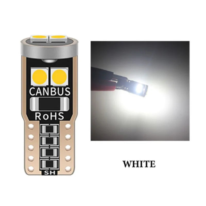 T10 W5W Canbus Error-Free LED Interior and License Plate Bulbs