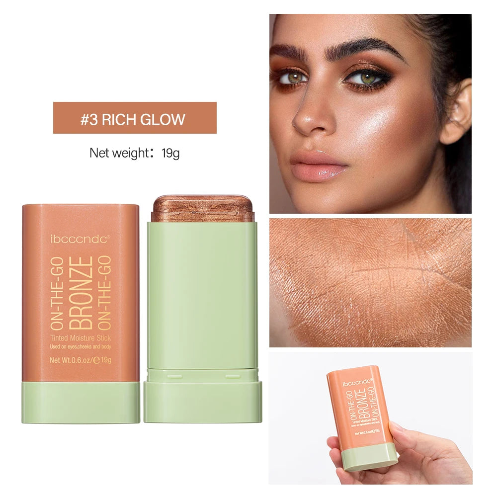 Multi-Purpose Cream Bronzer and Highlighter Stick - 21
