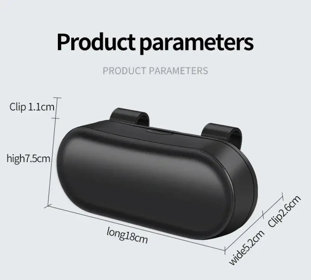 Car Sun Visor Glasses Case and Storage Organizer - 14