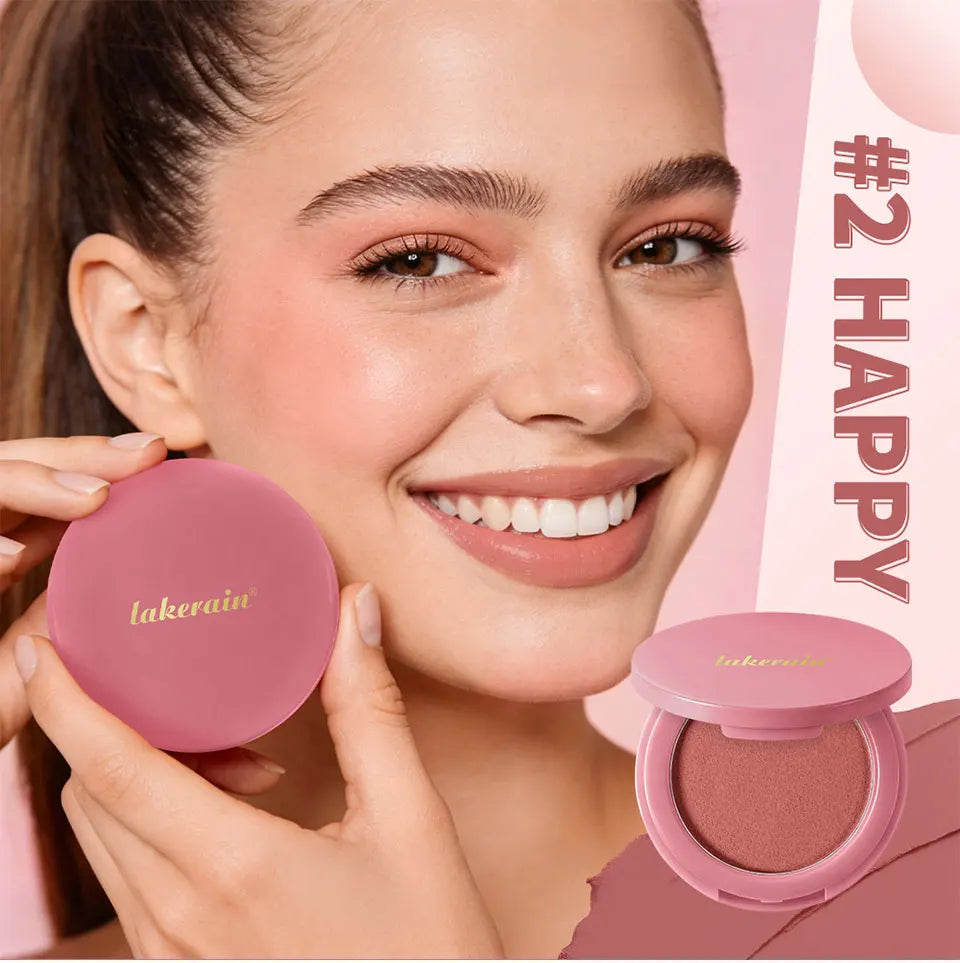 Matte Cream-to-Powder Bouncy Blush for Natural Flush
