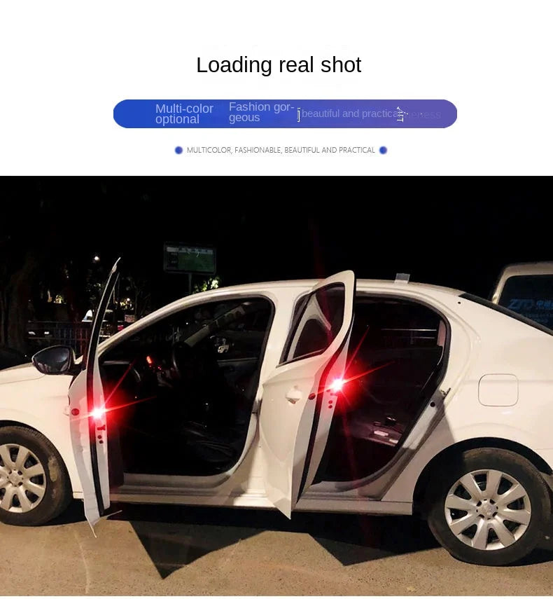 Wireless LED Car Door Anti-Collision Warning Light