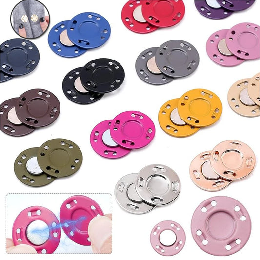Magnetic Invisible Snap Buttons for Clothing and DIY Crafts
