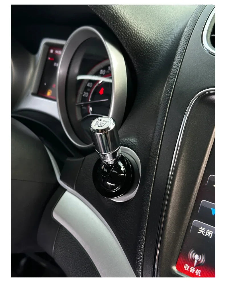 Car Engine Start Button Cover Rocker Switch Ignition Toggle Decor