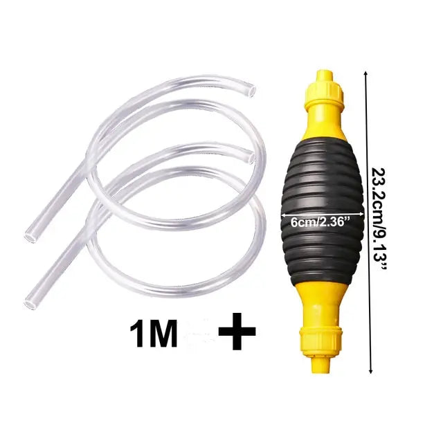 Manual Siphon Fuel Transfer Pump for Cars and Liquid Transfer