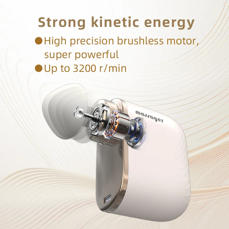 Portable Deep Tissue Mini Massage Gun for Muscle Recovery