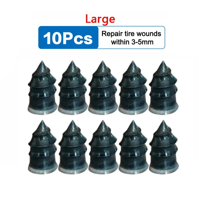 Emergency Tubeless Tire Puncture Repair Nails
