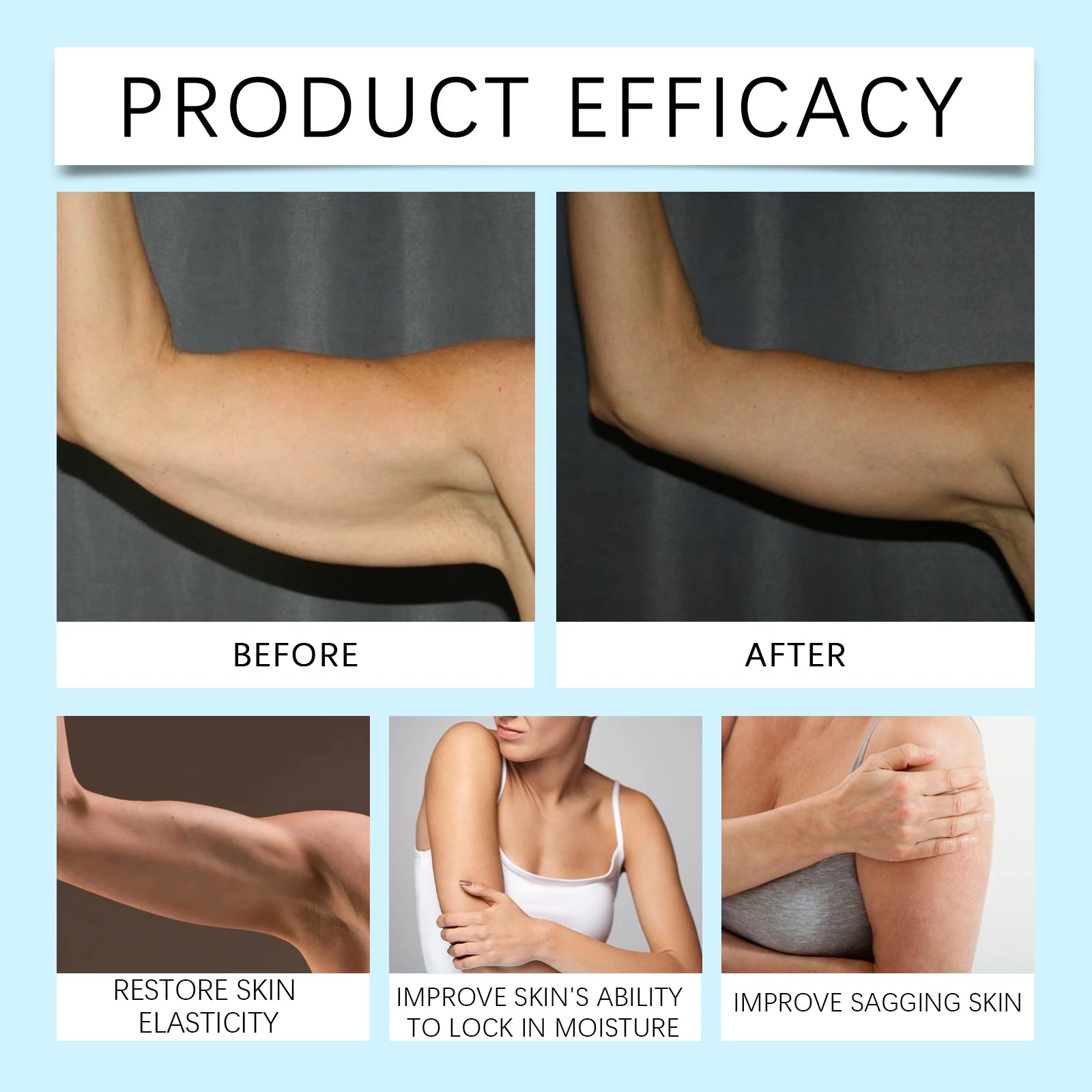 Body Firming and Skin Tightening Cream for Arms and Thighs - 11