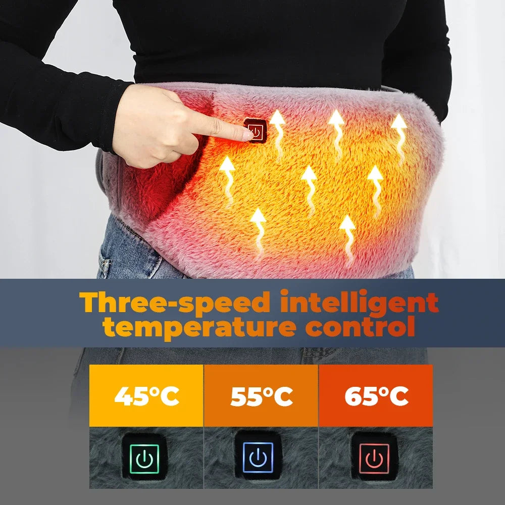 USB Heated Waist Belt with Hand Warmer - 3