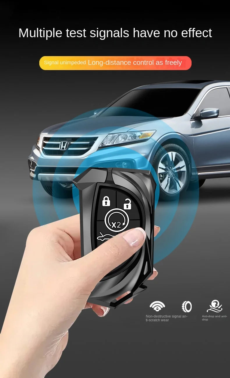 Protective Metal Car Key Case for Corvette C8 - 7