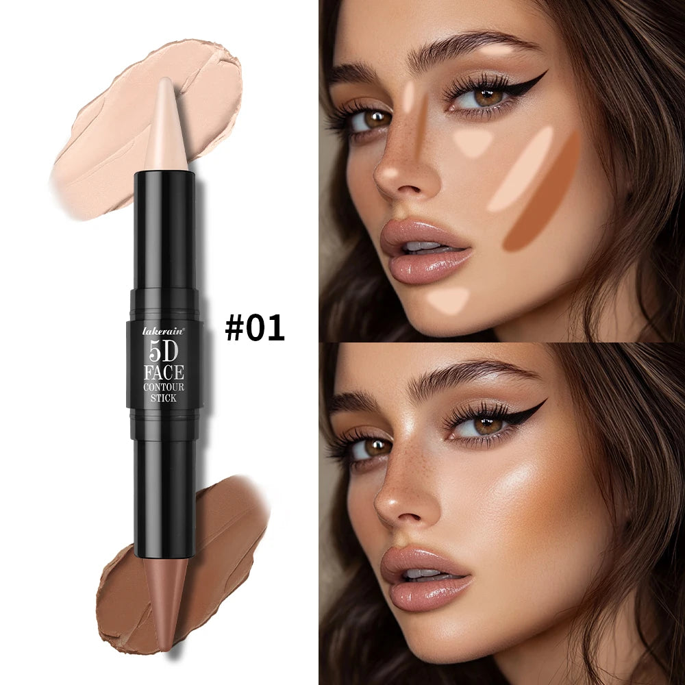 Dual-Ended Cream Contour and Highlighter Stick - 21