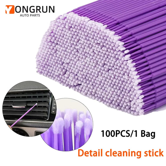Micro Applicator Brushes Ultra Fine Detail Cleaning Swabs 100 Pack