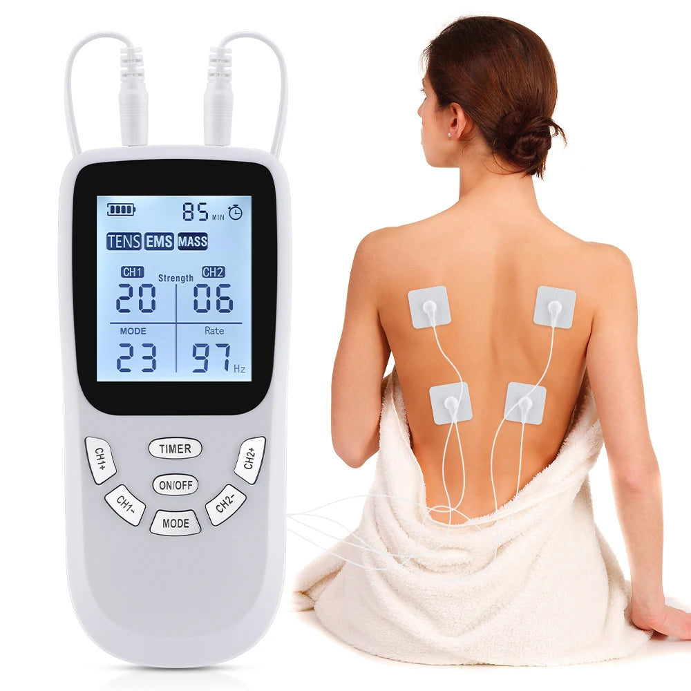 Digital TENS & EMS Muscle Stimulator for Pain Relief - 2