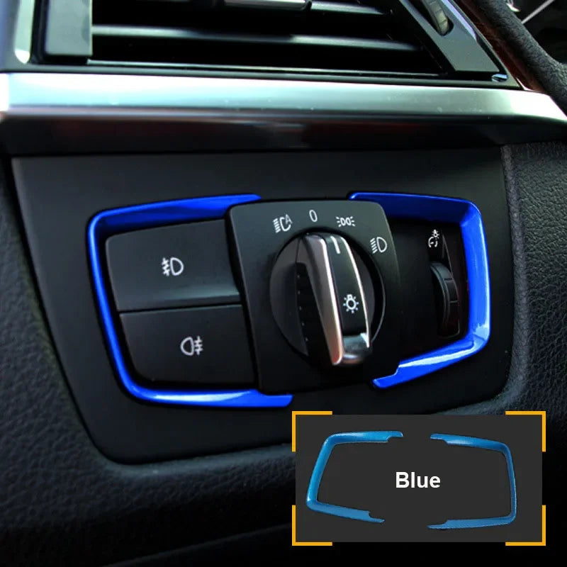 Headlight Switch Frame Trim for BMW 3 and 4 Series - 8