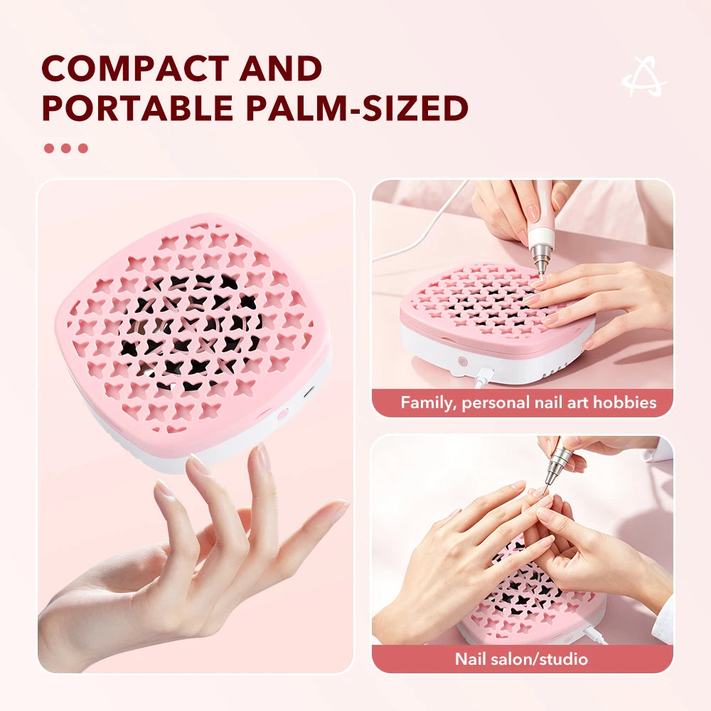 Compact Portable Nail Dust Collector Vacuum