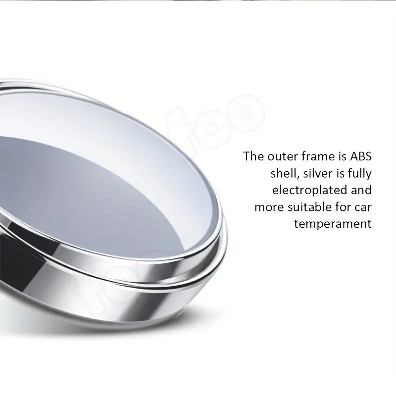 Adjustable Wide Angle Blind Spot Mirrors for Car Safety - 4