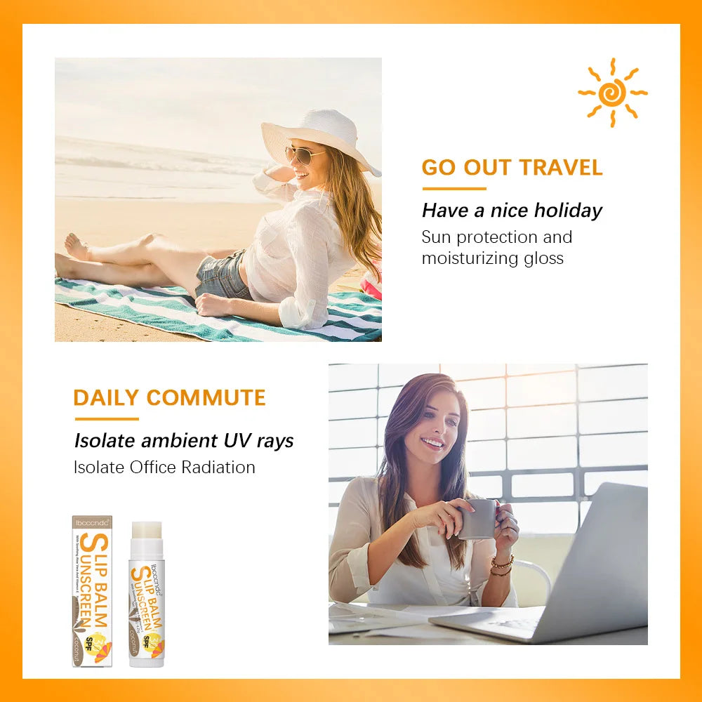 SPF 30 Sunscreen Moisturizing Lip Balm - 6