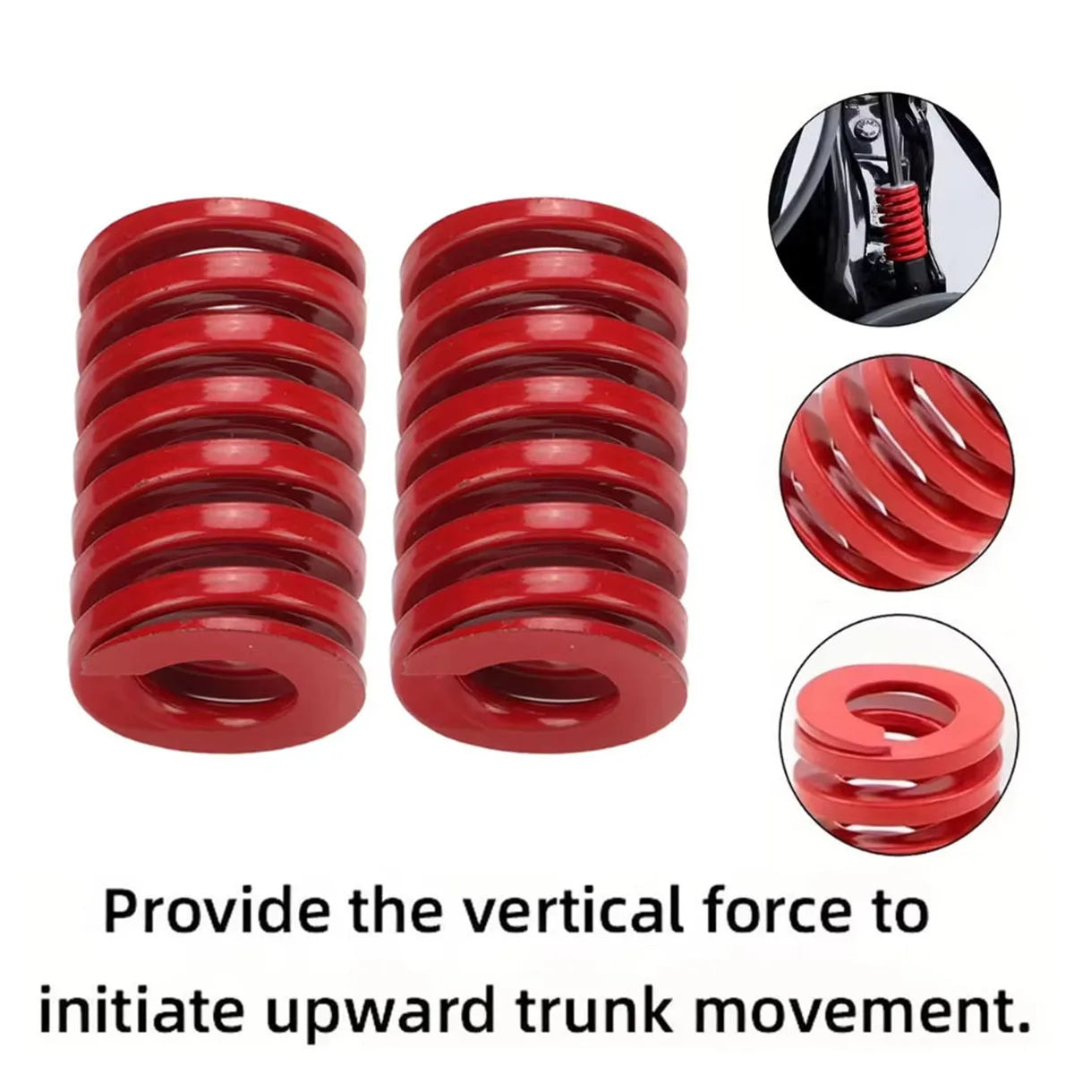 Heavy-Duty Car Trunk Tailgate Compression Spring Support Rods - 2