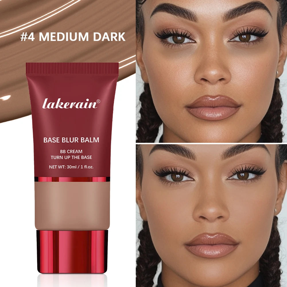 Matte Pore-Blurring Foundation for Long-Lasting Coverage