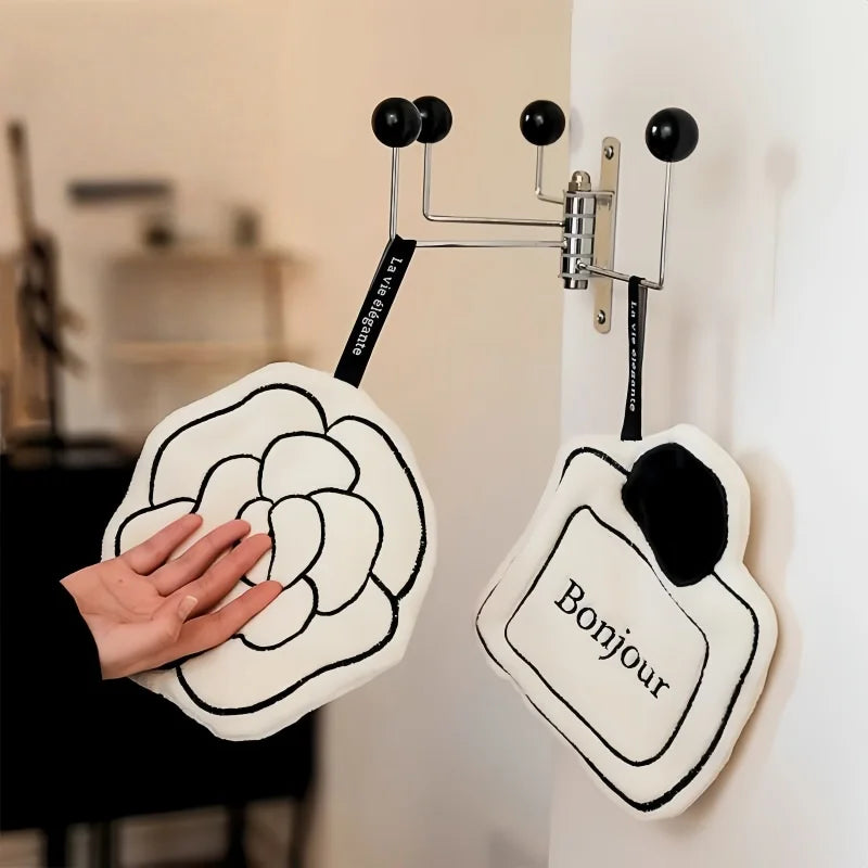 Decorative Hanging Hand Towel for Kitchen and Bathroom
