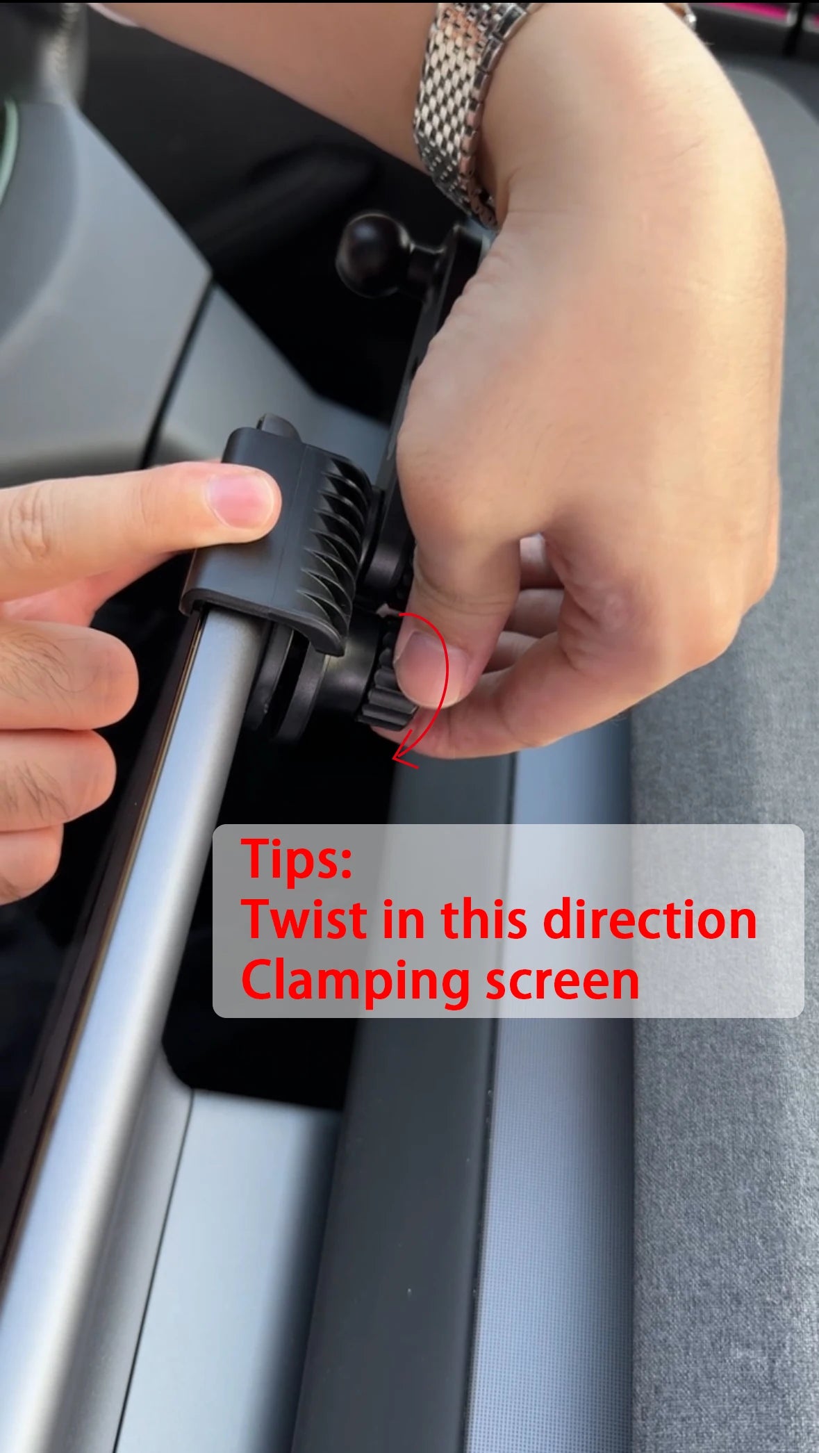 Magnetic Wireless Car Charger Mount for Tesla Screen
