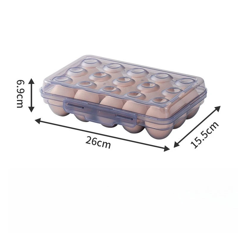 Stackable Egg Storage Organizer for Refrigerator